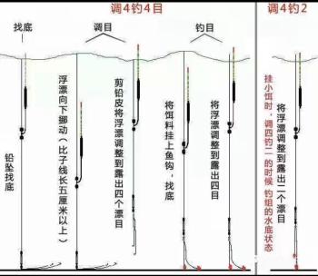 调漂方法超详细图解（新手篇）不会调漂的看过来  