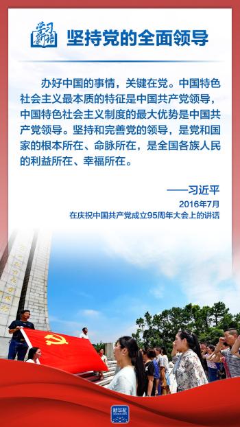 学习新语｜领悟“六个坚持”：党的全面领导  -图10